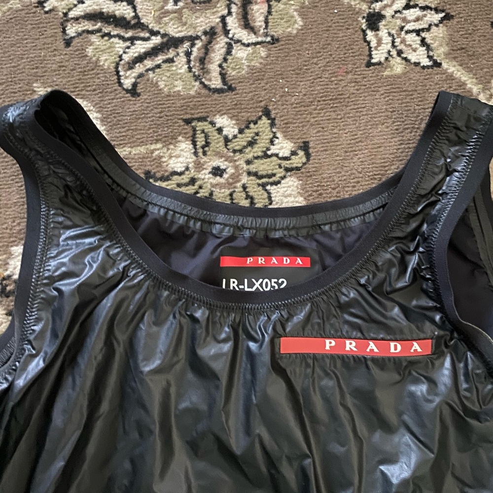 Prada Top Black Jogging dress authentic